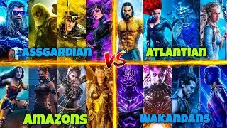 Assgardian Empire Vs Atlanteans Empire Vs Amazons Empire Vs Wakandans Empire / The Skz creations
