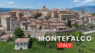 Montefalco, Umbria, Italy | Walking Tour 4K
