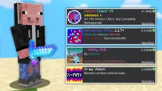 The BEST Hacked Texture Packs! (Minecraft Bedrock)