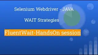 Selenium WebDriver 4 | JAVA | Wait Strategies | Fluent Wait | Tutorial#24