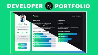 🔵 #14 : Deployment to Vercel - Developer Portfolio using Next JS | TypeScript | Tailwind CSS