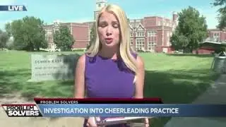 Video shows cheerleaders held down and forced into splits