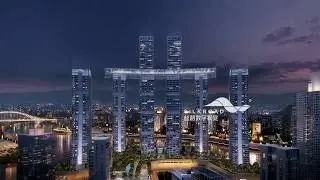 Raffles City Chongqing, China -- Silkroad CG Animation