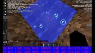 Falling 3000 blocks With Cubic Chunks