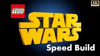 May the 4th Be With You - LEGO Star Wars Day Special - 75407 Brick-Built Star Wars Logo Speed Build