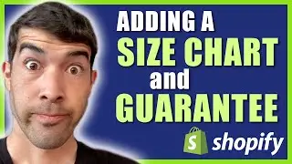 Add A Size Chart & Guarantee To Your Product Pages Descriptions