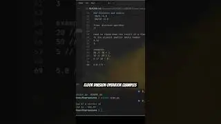 Floor Division operator examples in python 