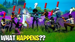 What Happens if ALL 17 Bosses Meet in Fortnite Season 7!