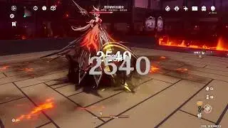 1 Hp Zhongli Vs La Signora