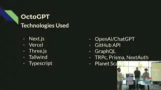 BayHacks 2024 Project Pitch - OctoGPT