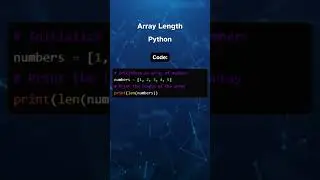 Array Length in Python 