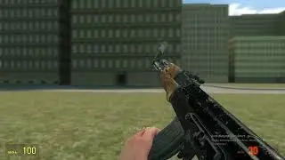 Обзор на АК-47 Garrys Mod