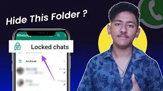 How To Hide Locked Chats Folder In Whatsapp | Hide Whatsapp Locked Chat Folder | 2024🔥 |