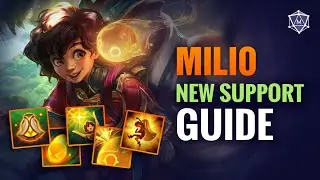 MILIO SUPPORT GUIDE! New Champion! Season 13 LoL