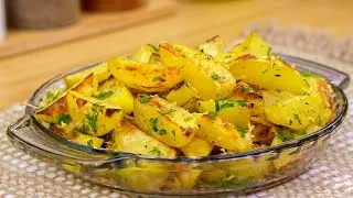 A very simple recipe for baked potatoes! ASMR recipe!