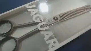 29 de novembro de 2022 Tesoura Jaguar Desbaste duplo Desfiadeira White Line Satin  Prata