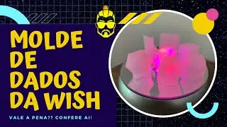 Molde de dados da China: Vale a pena? Olha o que deu (Wish dice molds)