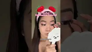 Sorbet eyeshadow tutorial! 🍨🎀