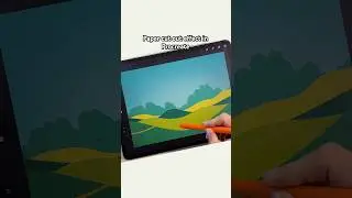 How to create a paper cut out effect in Procreate 