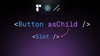 Master React Patterns: asChild Prop & Slot Component Explained | Inspired by Radix UI & Shadcn