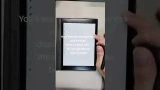 Boox Upgrade 3.5 No. 5: Finally! Advanced Controls in Notes for multiple side gestures