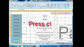 How to Freeze Multiple Rows and or Columns in Excel using Freeze Panes #freeze #excelformula