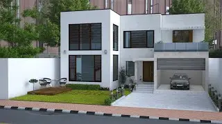 Create Elevation 50 X 80 in 3ds max PART 1 || Design Flowing ||