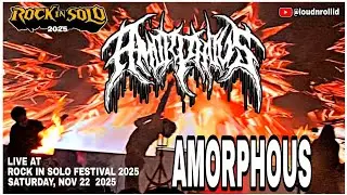 🇮🇩 AMORPHOUS (Full Show) ☠️ LIVE AT ROCK IN SOLO FESTIVAL 2025 