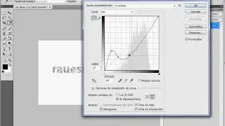 Videotutorial - Texto efecto hielo con Photoshop CS4 - Por Raul Espinosa Soriano - rauesso.com