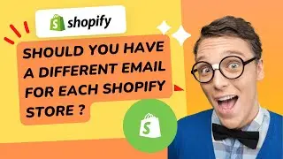 Should you have a different email for each shopify store? #shopify #shopifydropship