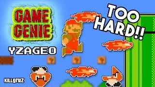 Game Genie: The Hardest Super Mario Bros Code I've Played! - YZAGEO