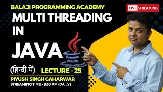 Multithreading Life Cycle || Multithreading in Java || Java Beginners || Learn Java || #live