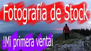 Fotografía de stock, ¡Mi primera venta! y primeras impresiones.