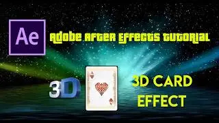 3D Card Effect | Adobe After Effects | NStudios