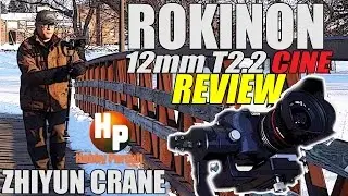 3 Axis Camera Gimbal :Rokinon 12mm T2.2 Cine for Sony Emount (Review): Zhiyun Crane
