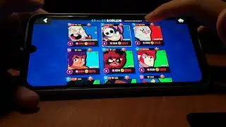 Играю в игру Brawl stars. Открываю призы старр. Играю в Хэллоуинские режимы. Выполняю квесты.