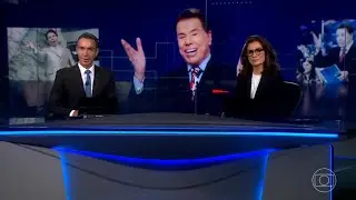 Jornal Nacional: A trajetória de Silvio Santos | Escalada e abertura da edição histórica em 17/08/24