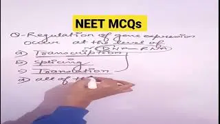 🔥Molecular basis of inheritance|NEET Competitive MCQs|Previous year most important question #shorts