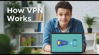 How VPN Works Explained Simply 🔒 | Protect Your Privacy in 5 Minutes!