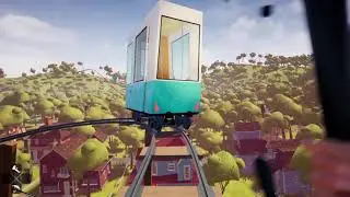Hello Neighbor: Peterson gets stuck inside the train