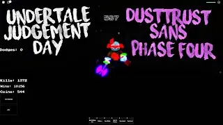 DustTrust Sans Phase 4 | Undertale Judgement Day