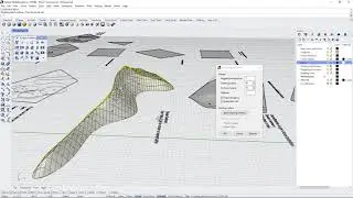Rhino 3D Basics - Surface Modelling Part III - Contours & Topo cont.