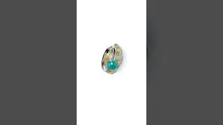 Bague argent pierre naturelle Grandidierite 1.39 carat