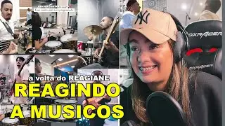 REAGINDO A MÚSICOS -  A VOLTA DO REAGIANE #react