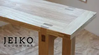 Making An Ash Dining Bench