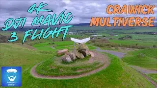 4K DJI Mavic flight around Open Cast Coal Mine: Crawick Multiverse