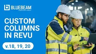 Custom Columns in Revu (v.18, 19, 20)