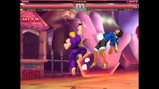 (M.U.G.E.N) Ken vs Luffy