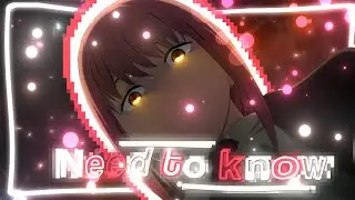 Makima - Need to know Alight motion amv edit (FREE PRESET)