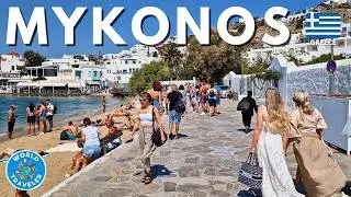 Mykonos, Greece: 4K Walking Tour | Exploring the Charm of Greece's Iconic Island